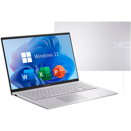 Ноутбук Asus VivoBook 15X, 15,6, IPS, Intel Core i7-1255U (10 ядер), DDR4 16ГБ, SSD 512ГБ, Intel UHD Graphics, Windows 11 + Office, Русская раскладка