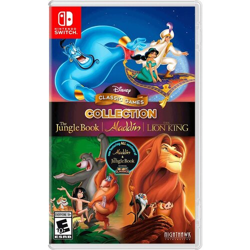 Disney Classic Games Collection: The Jungle Book, Aladdin and The Lion King [US][Nintendo Switch, английская версия] игра для nintendo switch disney classic games collection the jungle book aladdin the lion king