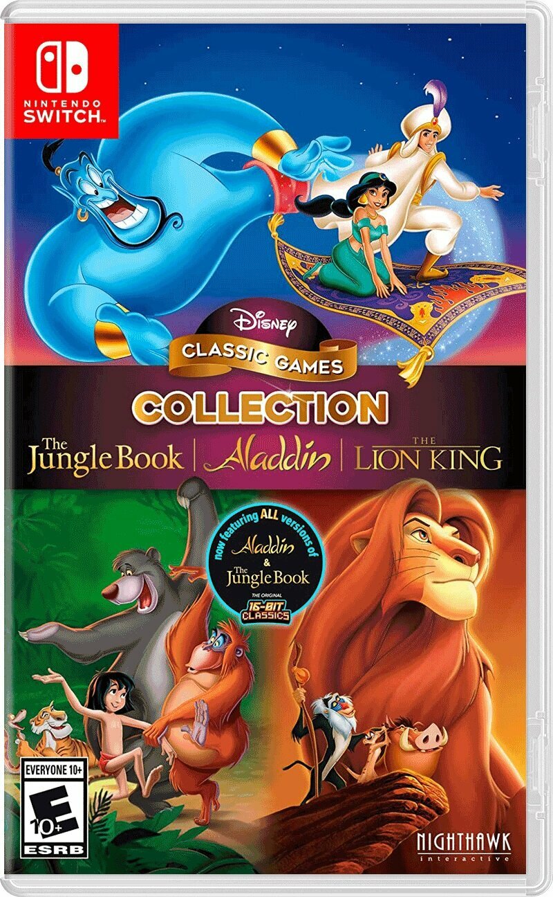 Disney Classic Games Collection: The Jungle Book Aladdin and The Lion King [US][Nintendo Switch английская версия]