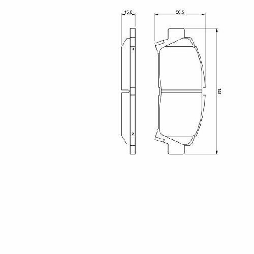 Тормозные колодки Bosch - фото №13