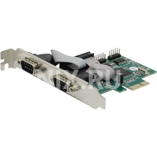 PCI-E на RS232 контроллер Orient XWT-PE4SV2 на 4 COM порта 9M WCH CH384 — фото 1