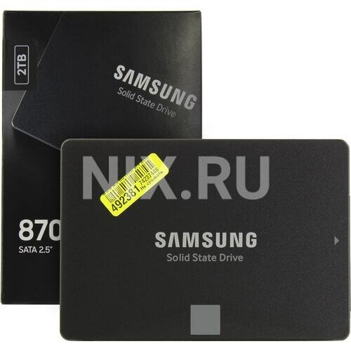 SSD Samsung 870 EVO 2 Тб MZ-77E2T0BW