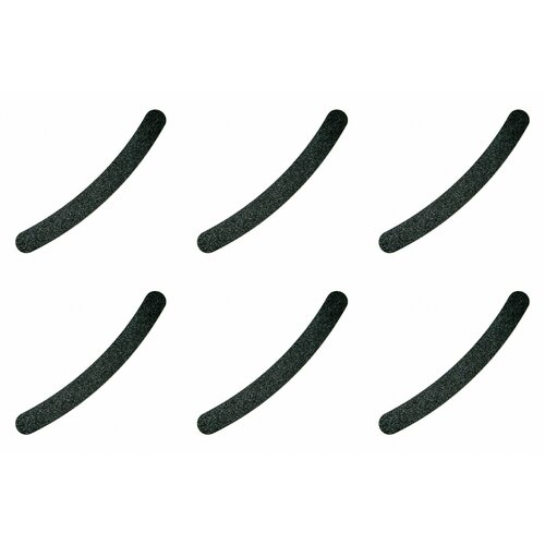 Белита Пилка для ногтей наждачная в пакете дуга цвет чёрный 1752 6уп 1397₽