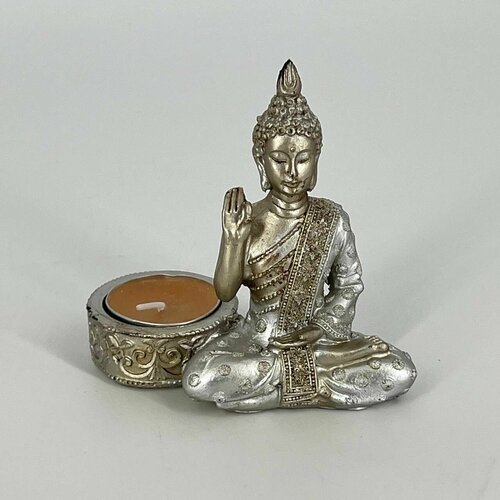 Статуэтка-подсвечник Будда 1590₽