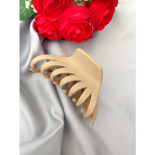 Большой краб заколка, матовый крабик аксессуар украшение для волос