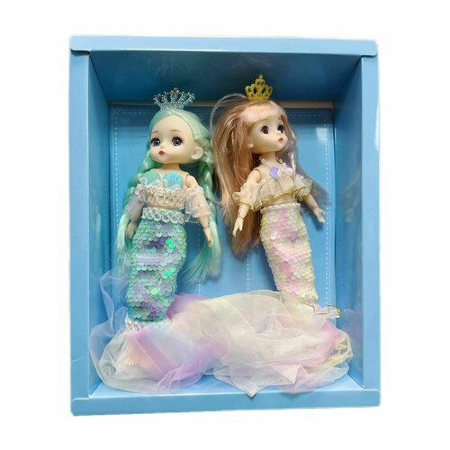 Игровой набор Куклы шарнирные BJD в костюме Русалок