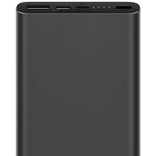 Повербанк Xiaomi Mi Power Bank 3 10000 mAh черный 1800₽
