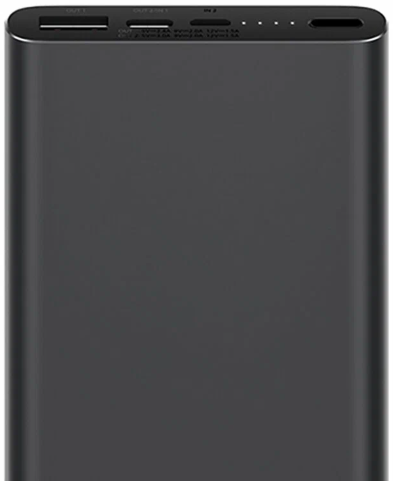 Повербанк Xiaomi Mi Power Bank 3, 10000 mAh, черный