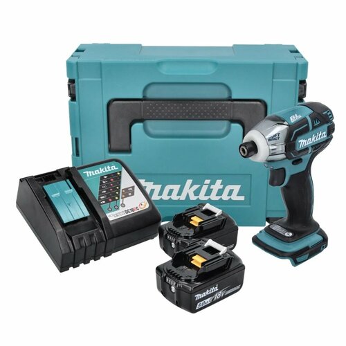 Шуруповерт Makita DTS141RTJ 18 В 40 Нм 14 бесщечная 2x батарея 50 Ач зарядное устройство Makpac 66900₽