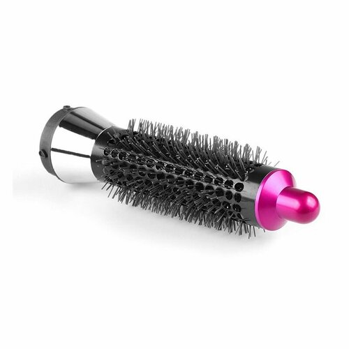 Узкий браш 27мм Фуксия насадка для стайлера Dyson HS1 HS5 Малая круглая щетка для создания объема коротким волосам 1090₽