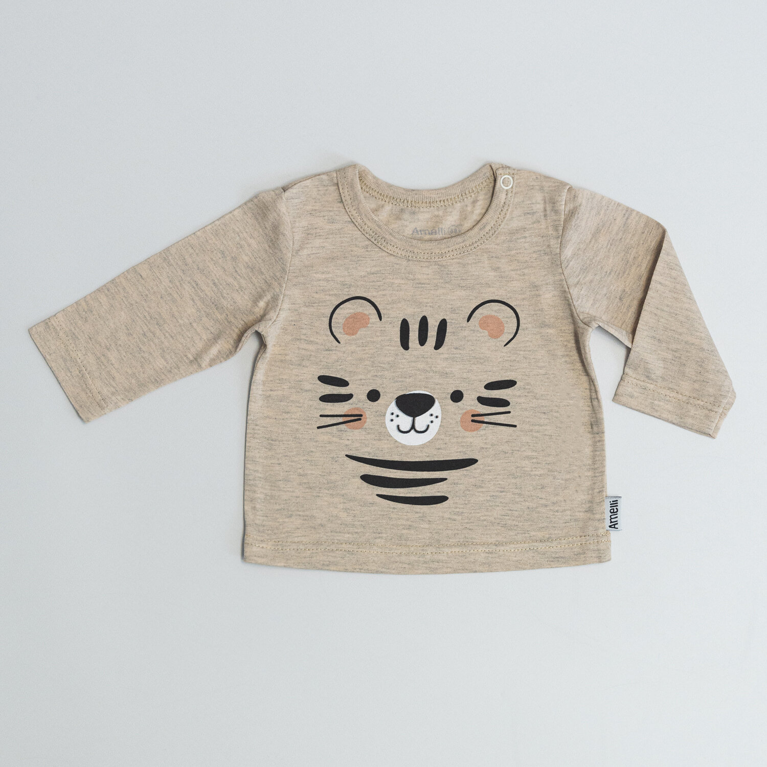 Лонгслив Amelli размер 80 капучино