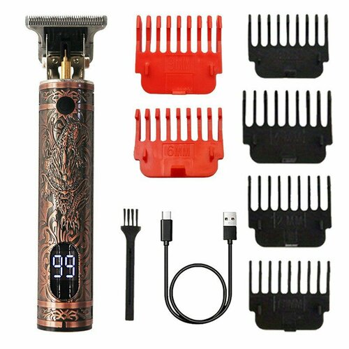 Электрическая машинка для стрижки волос T9 145 пикселей из красной меди 64300₽