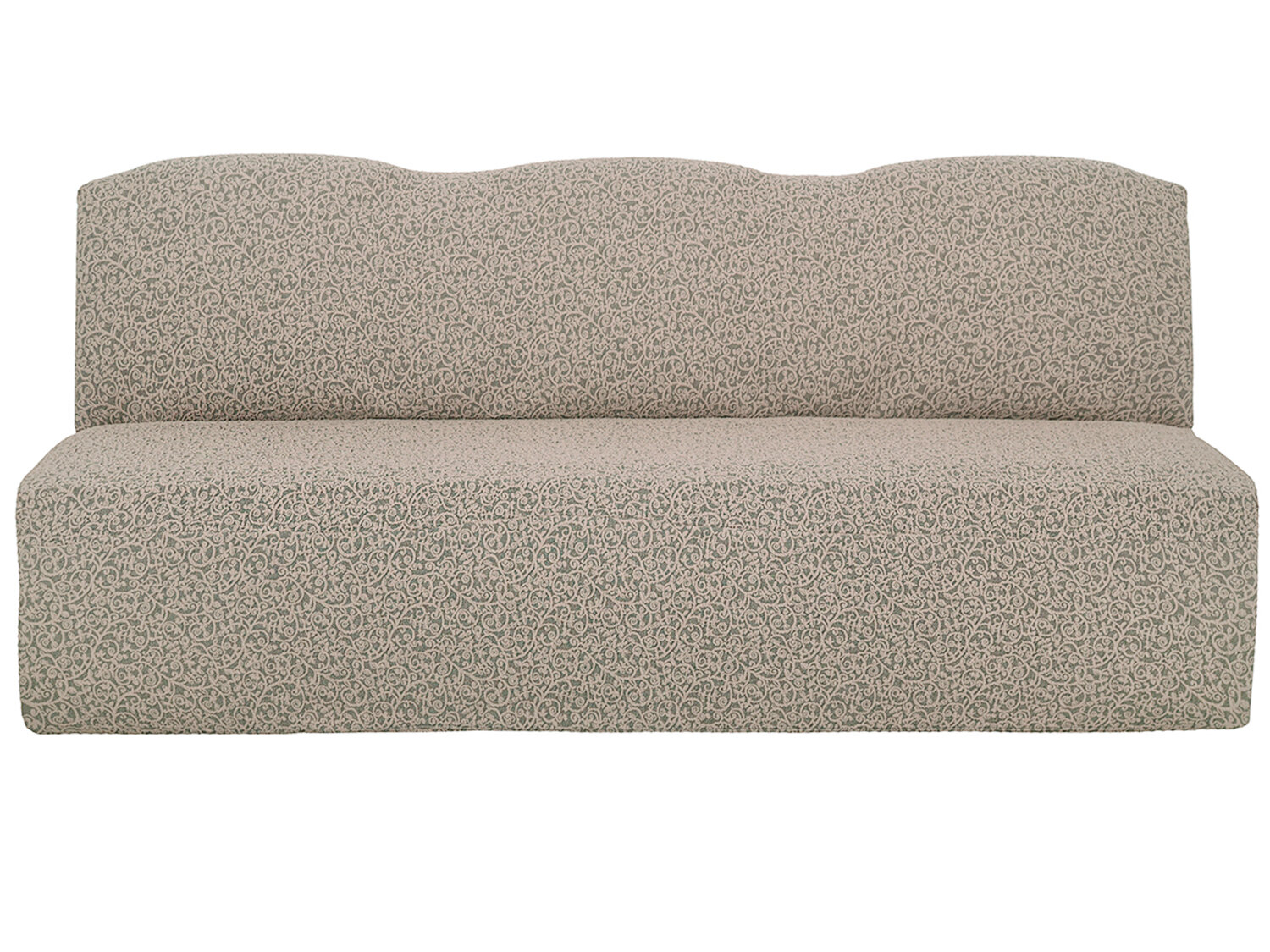 фото Чехол на трехместный диван без подлокотников