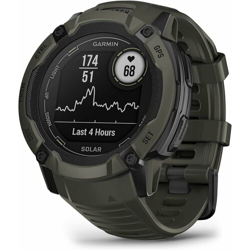 Умные часы Garmin Instinct 2X solar moss 5569000₽