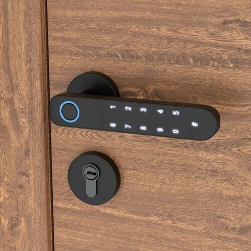 Умный электронный замок Konan Z1 Mini Золотой