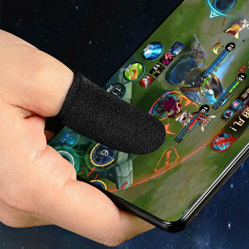 Изображение Напальчники для игры BOROFONE BG1 Superconducting fiber (черный)