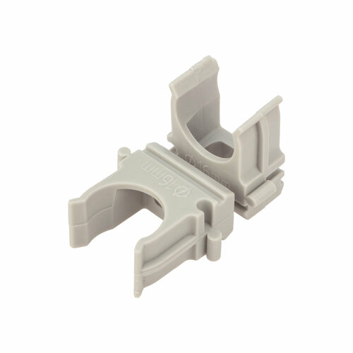 Крепеж-клипса для трубы 16мм серая 10 штуп REXANT 149₽