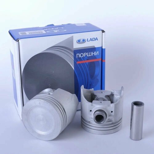 Комплект поршней 77,5 класс (группа) A (поршень NanofriKS, п/палец) (невтыковой) для ВАЗ-11194 Калина NanofriKS предотвращает повреждение клапанов при обрыве ремня ГРМ