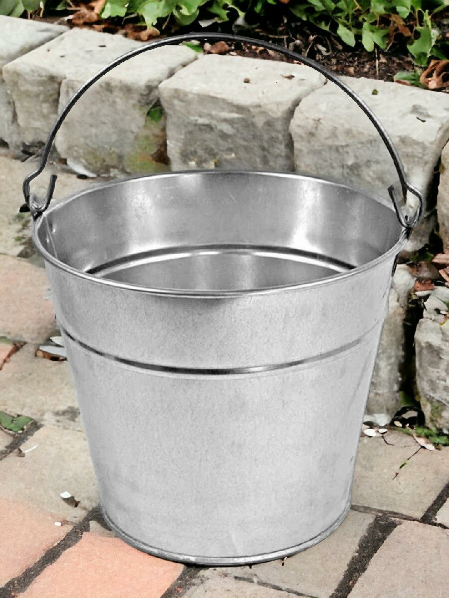 фото Ведро оцинкованное без крышки 9л.