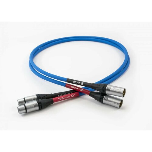 Кабель межблочный аудио Tellurium Q XLR Blue II 1.0m