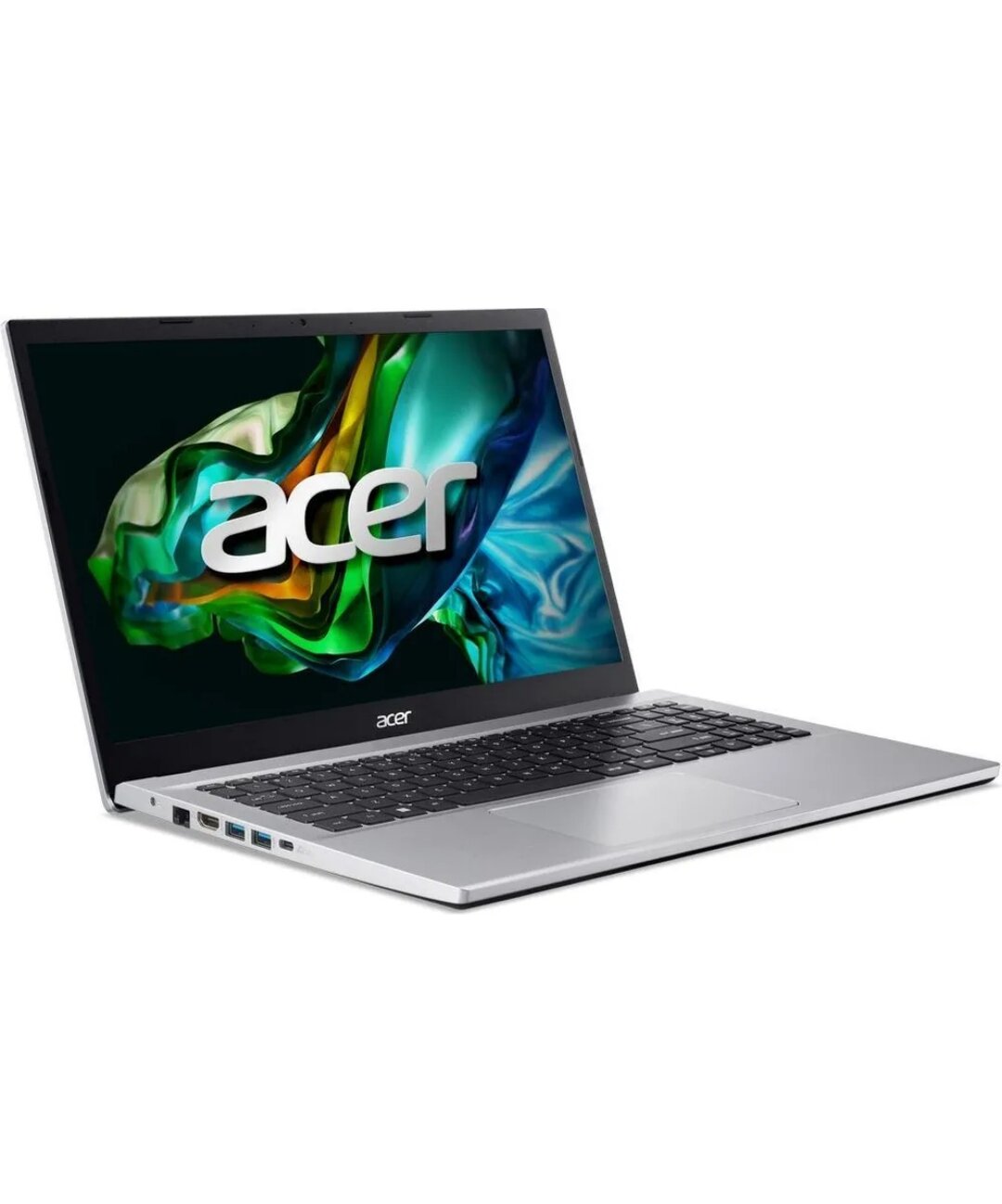 Acer Aspire 3 A315-44p,15.6" IPS, Ryzen 7 5700U(8-ядерный), 16ГБ/1 ТБ, AMD Radeon Vega 8, Windows 11,Серебристый, Русская клавиатура.
