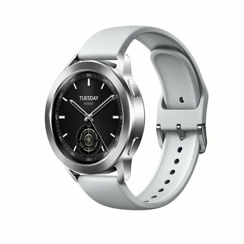 Умные часы Xiaomi Watch S3 Серебристый 15080₽