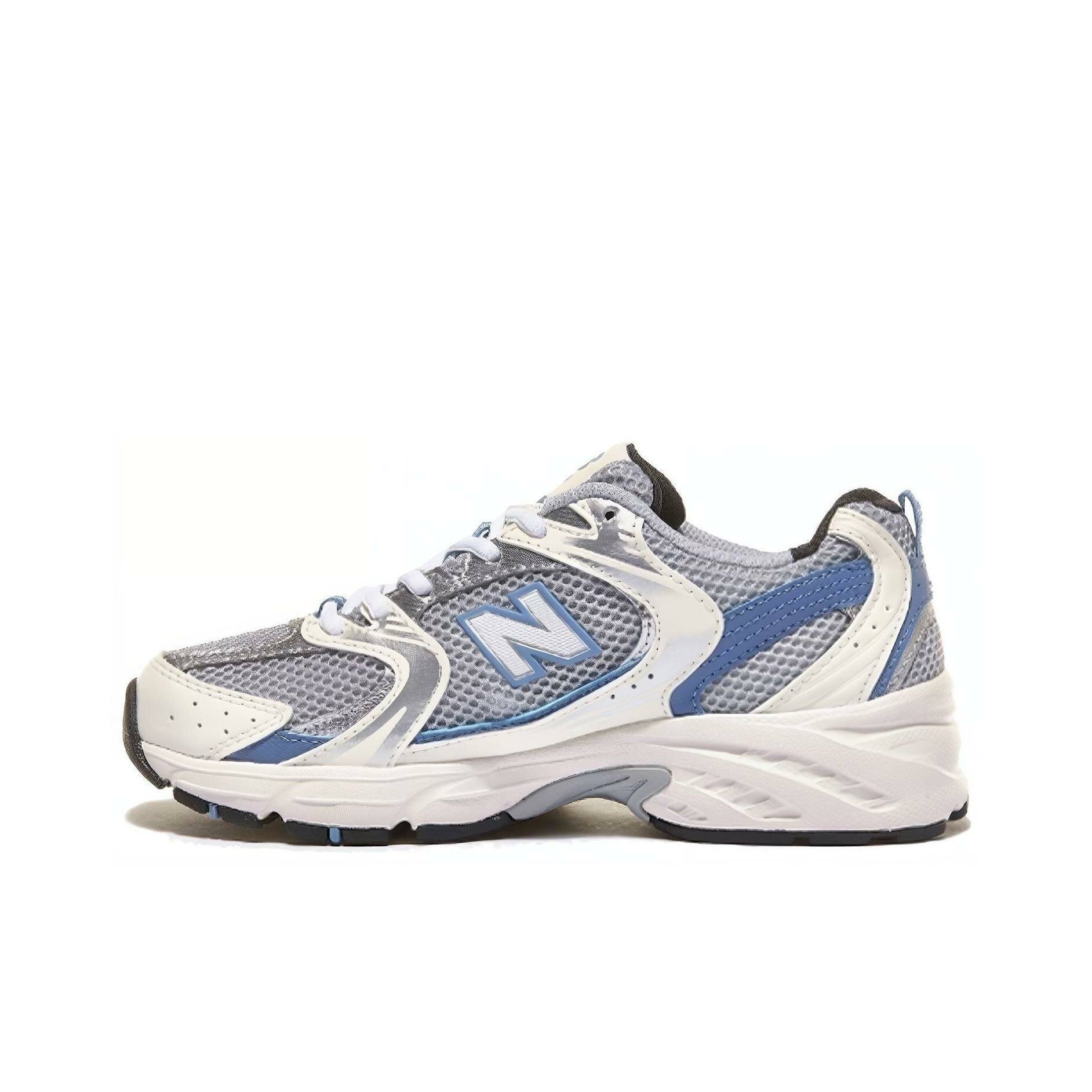 Кроссовки New Balance 530, размер 38 EU | 24.5 CM | 7.5 US, белый/серый