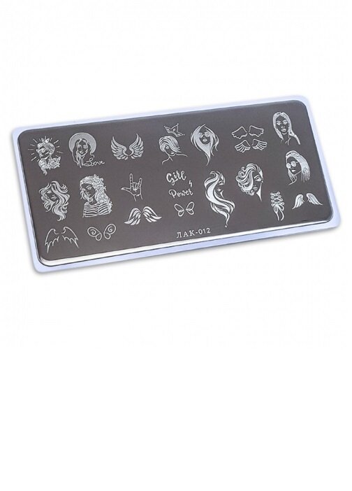 Пластина для стемпинга Лакshery#12