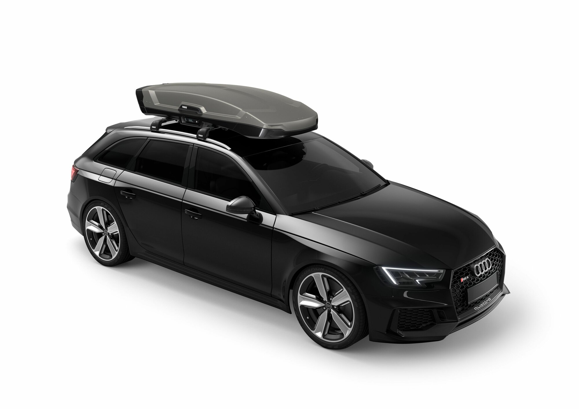 Бокс Thule Vector M, 212x88x33.5 см, титановый матовый, 360 л 613200