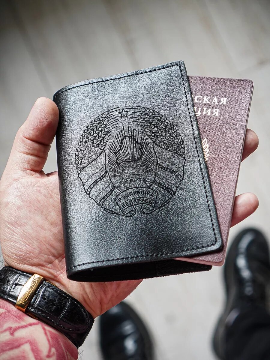 Обложка для паспорта КОЖЬЕ