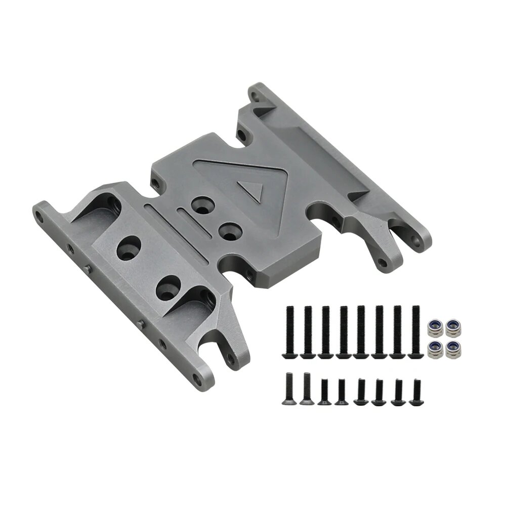 Металлическое шасси BDXRC для 1/10 RC Crawler Axial SCX10 II 90046 90047 90075, Серый