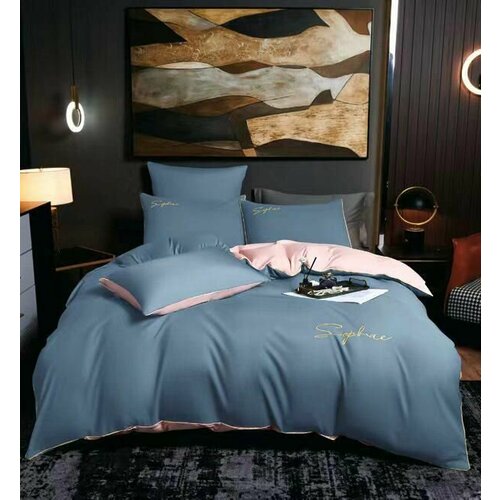 Постельное белье FASHION KIT Евро размер простыня на резинке