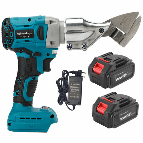 Аккумуляторные стальные ножницы Heimerdinger 18 В инструменты для резки металла с двумя аккумуляторами по 40 Ач 10656₽