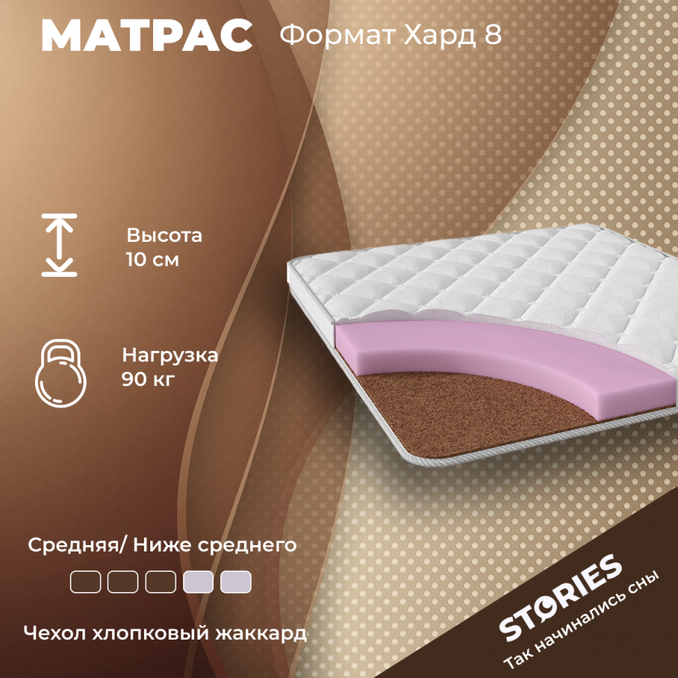 Матрас Stories Формат Хард 8 (170 / 200)