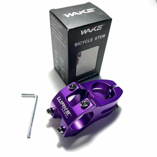 Вынос руля велосипеда, цвет фиолетовый