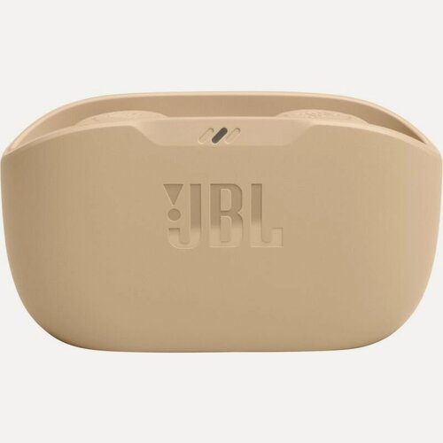 Изображение товара Наушники JBL Wave Buds, бежевые, беспроводные, ANC, влагозащита