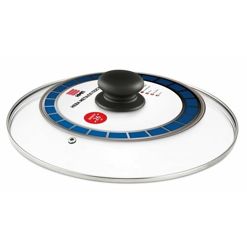 Нева металл посуда 43026 Крышка стекл. с метал. ободом 26 см