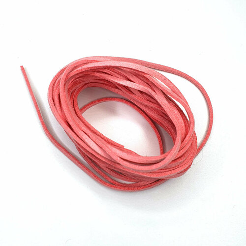 Hairshop Сканди-шнурок кожаный светло-розовый 165₽