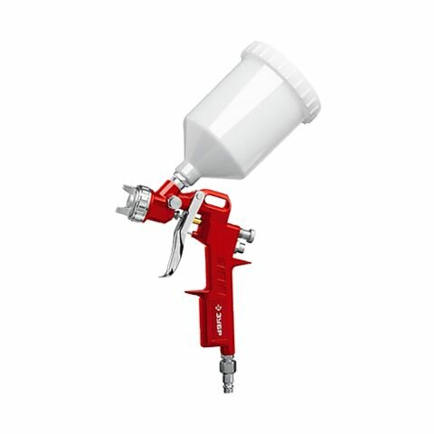 Краскопульт пневматический с верхним бачком ЗУБР MS 200-3 1.2 1.5 1.8 мм (шт)