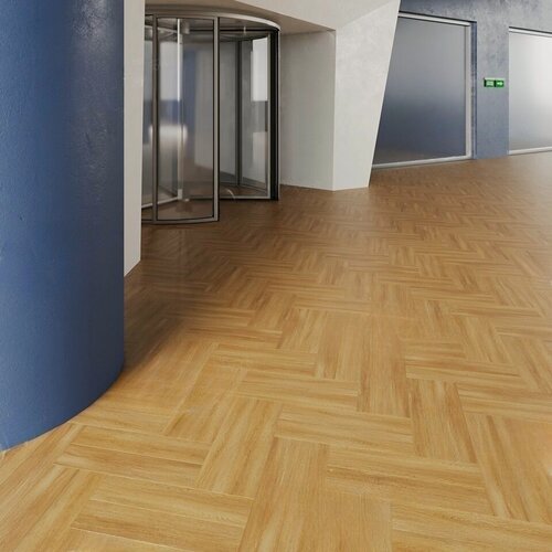 Изображение товара Каменно-полимерная плитка (SPC) Natisston UNIQUE ёлка 5004-08 Vestlan (600х125х4), 1,95 м2