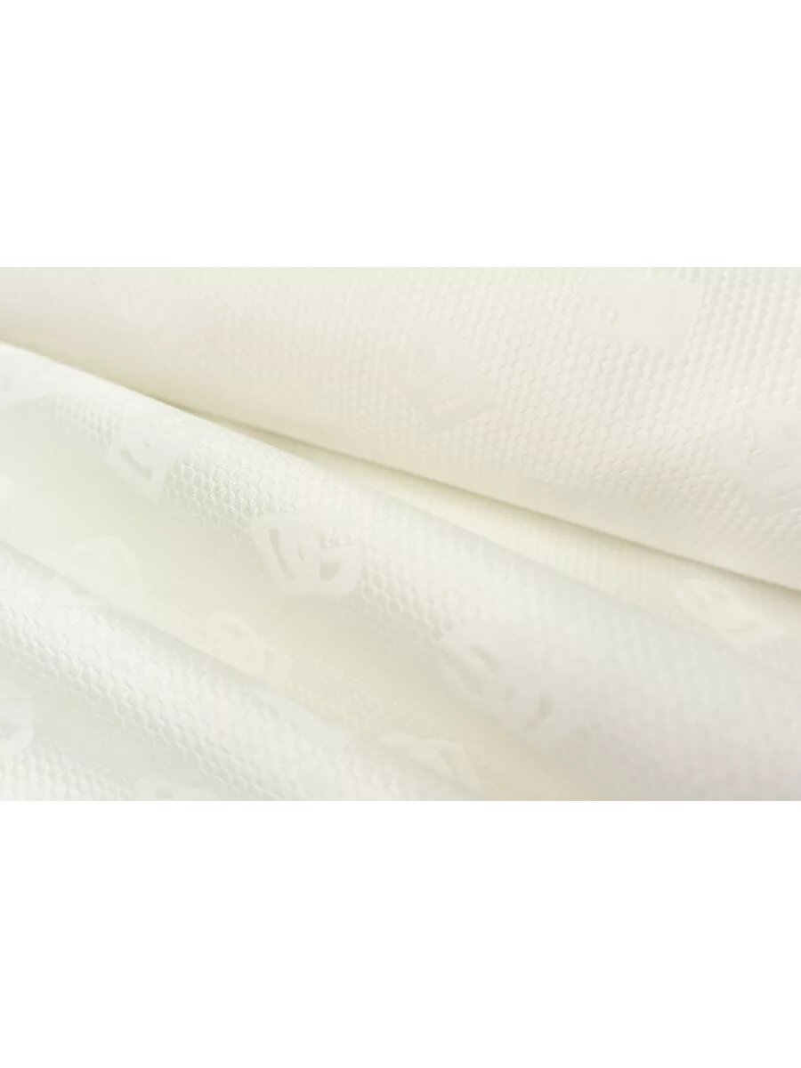 Ткань Жаккард белый Dolc блеском