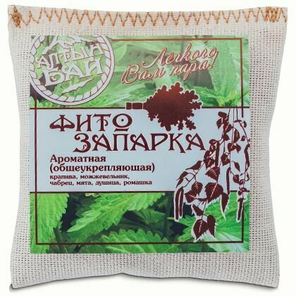 Алтын Бай Фитозапарка для бань  ванн и фитобочек  Ароматная  общеукрепляющая  30 г