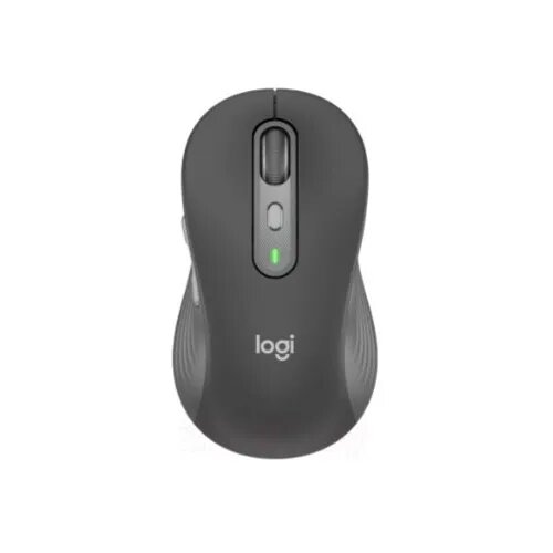 Мышь Logitech M750 L Large, оптическая, беспроводная, USB, графитовый [910-006266]