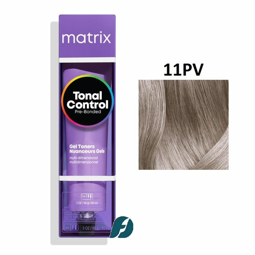 Matrix TONAL CONTROL 11PV Крем-гелевая краска с кислым pH Ультра светлый блондин жемчужный перламутровый, 90 мл
