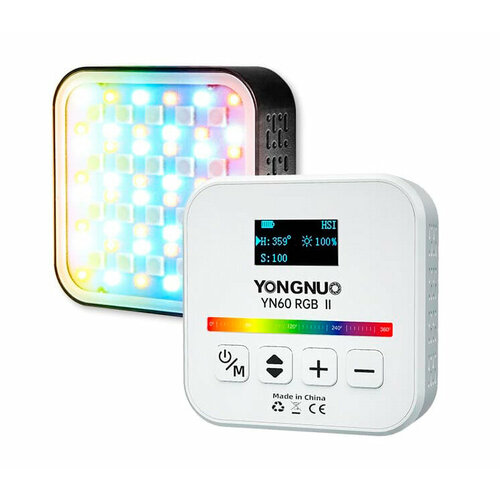 Осветитель Yongnuo YN60 RGB II 2500-9900К 6 Вт 2366₽