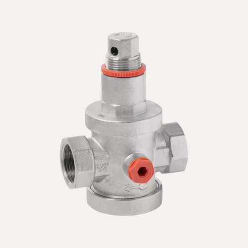 Изображение товара Редуктор давления из латуни поршневой под манометр 2″ Vieir BL774