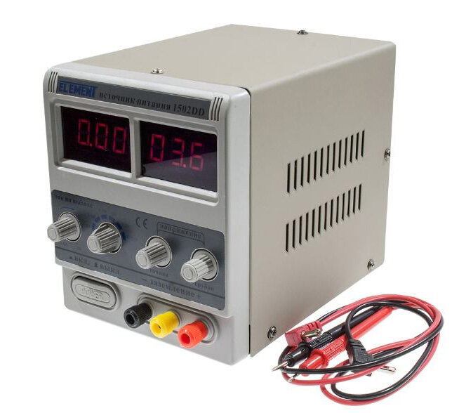 ELEMENT 1502DD, Блок питания лабораторный, ELEMENT