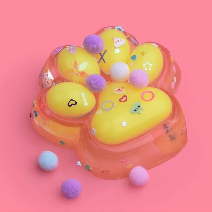 Игрушка - Антистресс"Таба Лапка" с шариками 00-5327 — фото 1