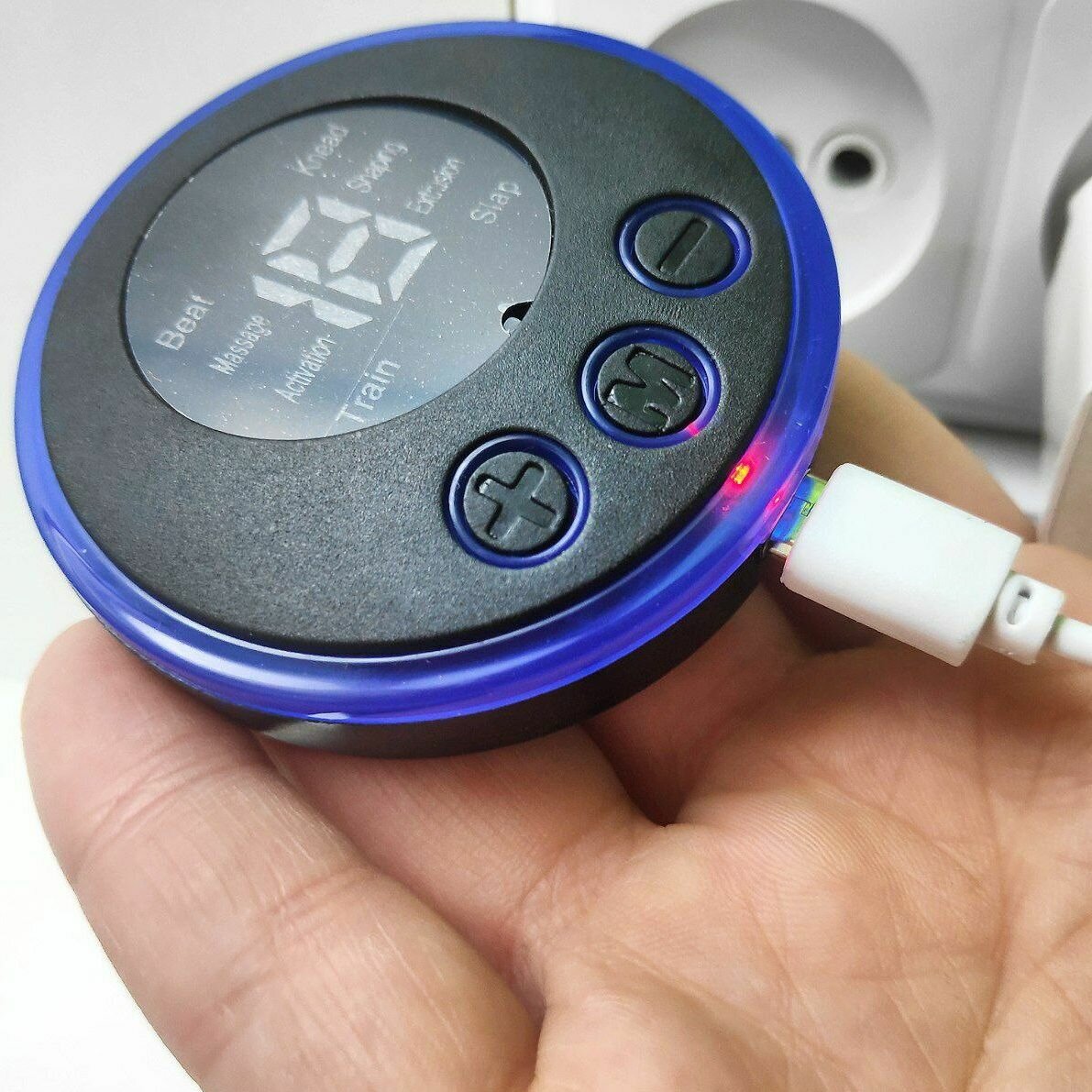 Массажный Коврик Массажный коврик для ног EMS Foot Massager 8 режимов 19 скоростей / Миостимулятор для ступней