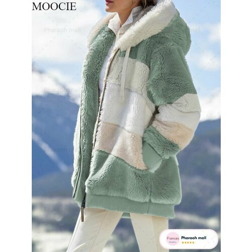 фото Куртка moocie, размер 2xl, зеленый